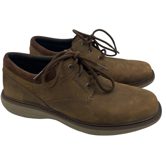 MERRELL Dark Earth lace-up comfort brown shoes men’s Size 8.5 main image 6